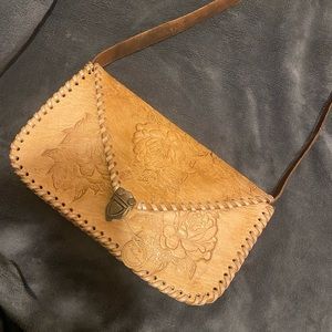 New handmade leather purse